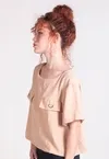 Blusa Dwz Lisa com Bolso Frontal