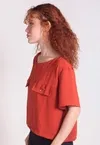 Blusa Dwz Lisa com Bolso Frontal