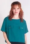 Blusa Dwz Lisa com Bolso Frontal