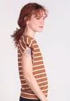Blusa Dwz de Malha Listrada Muscle Tee
