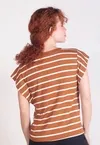 Blusa Dwz de Malha Listrada Muscle Tee