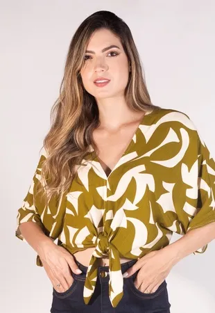 Blusa Dwz Amarracao