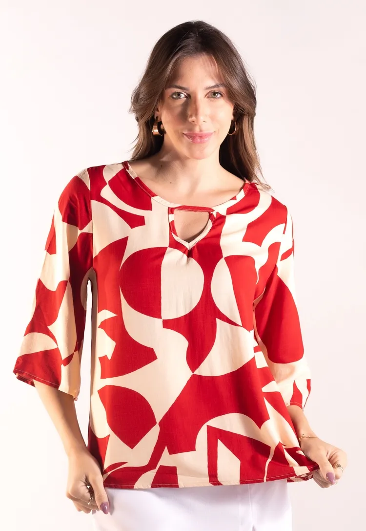 Blusa Dwz Manga 3/4