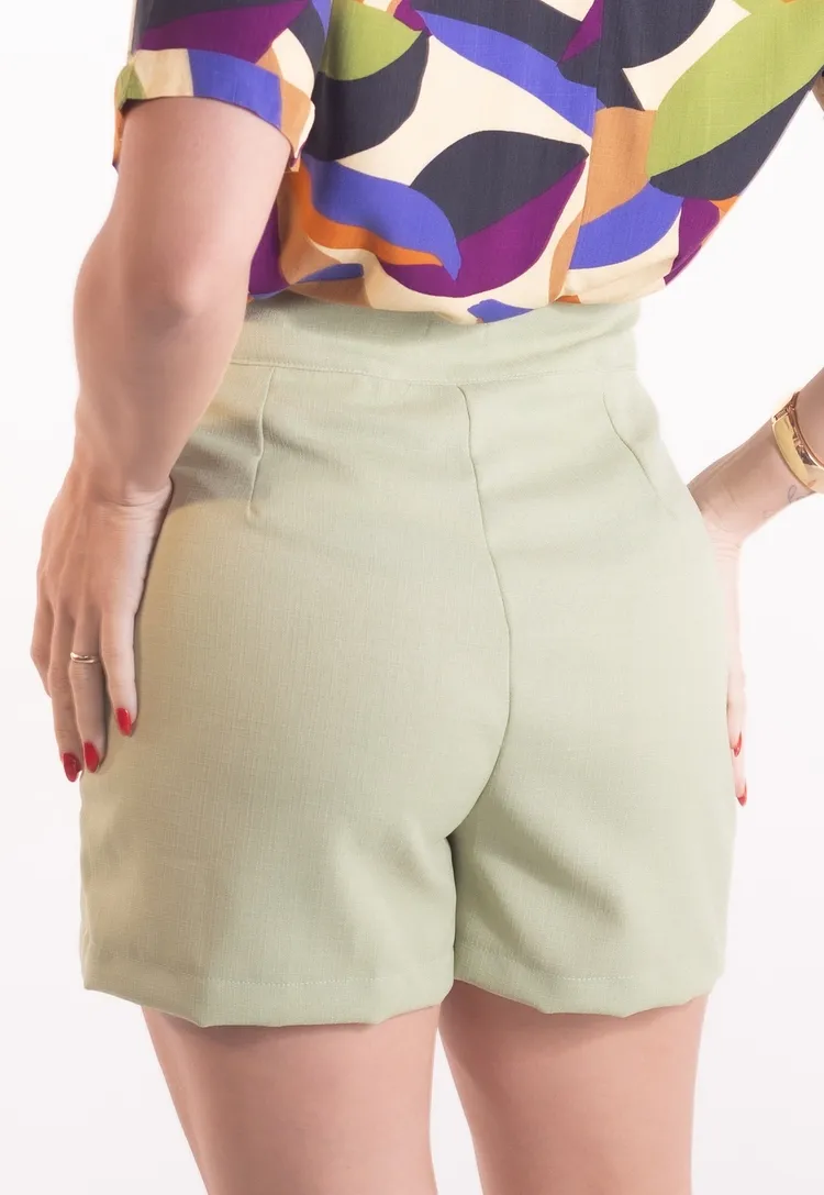 Short Saia Dwz Linho