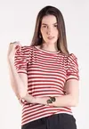 Blusa Dwz Manga Princesa Listrada