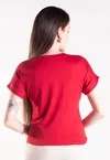 Blusa Dwz Malha Manga Dobrada