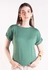 Blusa Dwz Malha Manga Dobrada