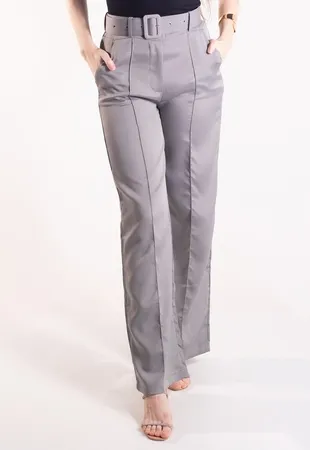 Calca Dwz Pantalona com Cinto