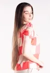Blusa Dwz Manga Curta Estampada