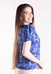 Blusa Dwz Manga Curta Estampada