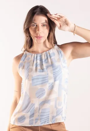 Blusa Dwz Estampada