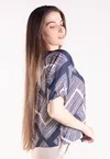 Blusa Dwz Manga 3/4 Estampada