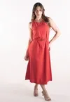 Vestido Dwz Mid com Cinto
