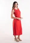 Vestido Dwz Mid com Cinto