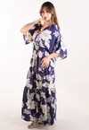Vestido Dwz Longo Estampado