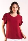 Blusa Dwz Manga Dupla