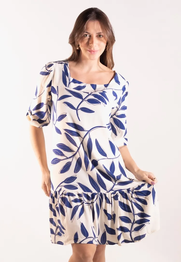 Vestido Dwz Manga 3/4