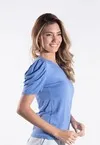 Blusa Dwz Malha Lisa Manga Curta