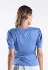 Blusa Dwz Malha Lisa Manga Curta