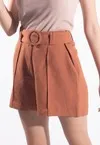 Short Dwz Liso com Cinto