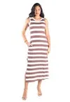 Vestido Dwz Regata Listrado