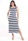 Vestido Dwz Regata Listrado