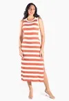 Vestido Dwz Regata Listrado