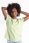 Blusa Dwz Manga Curta com Botoes