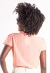 Blusa Dwz Manga Transpassada Babado