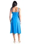 Vestido Dwz Mid com Lastex