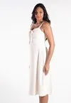 Vestido Dwz Mid com Lastex