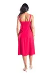 Vestido Dwz Mid com Lastex