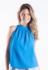 Blusa Dwz Harper com Gola Franzida