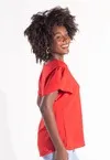 Blusa Dwz Manga Tulipa Lisa