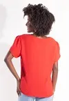 Blusa Dwz Manga Tulipa Lisa