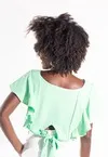 Cropped Dwz Liso Amarracao
