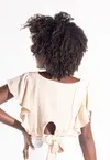 Cropped Dwz Liso Amarracao