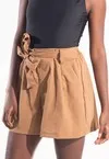 Short Dwz Linho com Amarracao