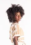 Blusa Dwz Estampada com Detlahe na Manga