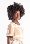 Blusa Dwz Estampada com Detlahe na Manga