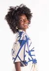 Blusa Dwz Amarracao Frontal com Botoes