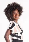 Blusa Dwz Manga Curta Redonda