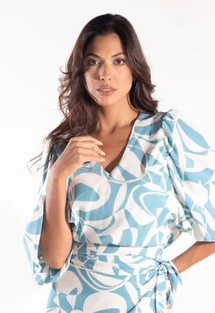 Cropped Dwz Estampado