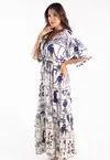 Vestido Dwz Longo Estampado