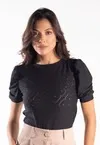 Blusa Dwz Laise com Manga Princesa