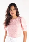 Blusa Dwz Laise com Manga Princesa