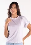 Blusa Dwz Malha Listrada Manga Dobrada