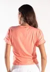 Blusa Dwz Malha com Manga Dobrada