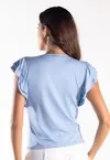 Blusa Dwz Malha com Manga Babado