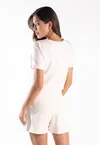 Conjunto Dwz Blusa Drapeada Frente com Short